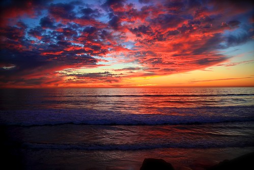 ocean california sunset sky sun beach nature clouds canon flickr pacific davedormanphotography