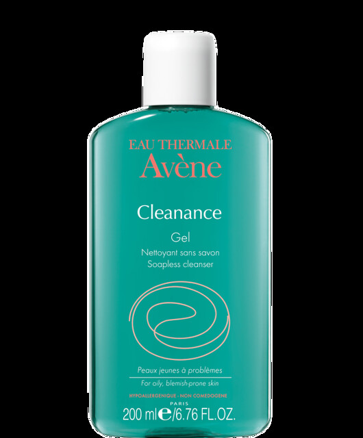 avene eau thermale cleanance gel and lotion toner