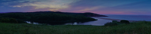 blue sunset sea summer panorama black green beach water beautiful grass river spring minolta may hills bulgaria 77 veleka sonyalpha