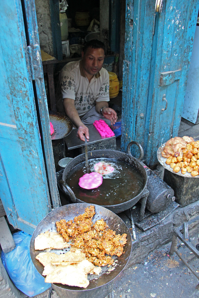 Street food in Kathmandu