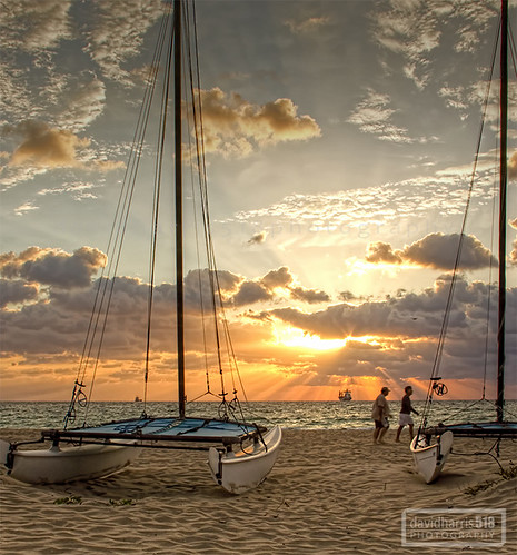 weather clouds sunrise boats florida fortlauderdale beaches coastlines seashores