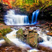 Fall color and waterfalls - 1st Place - Published - Al Perry