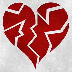Broken Heart Grunge