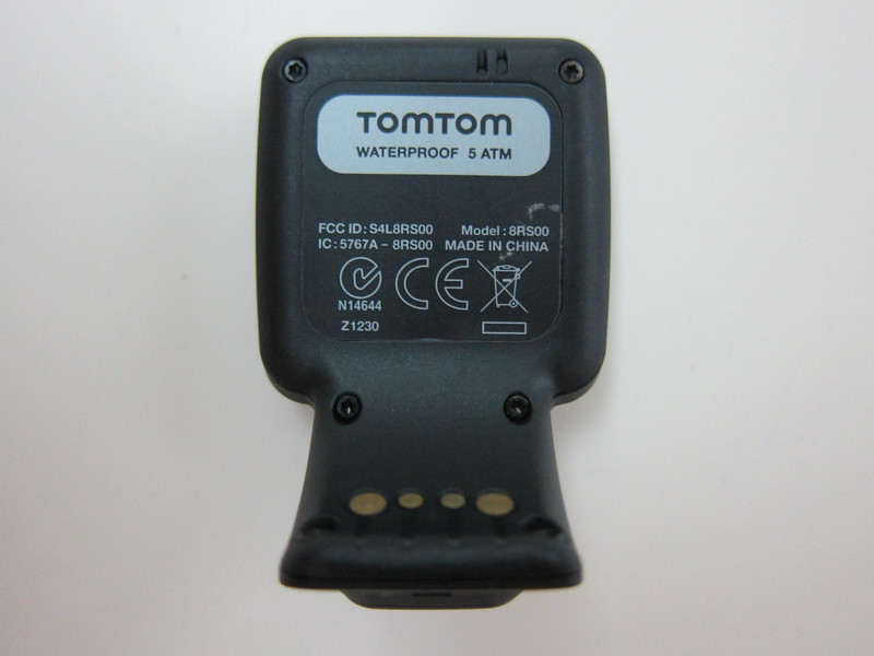 TomTom Multi-Sport GPS Watch - Watch Back