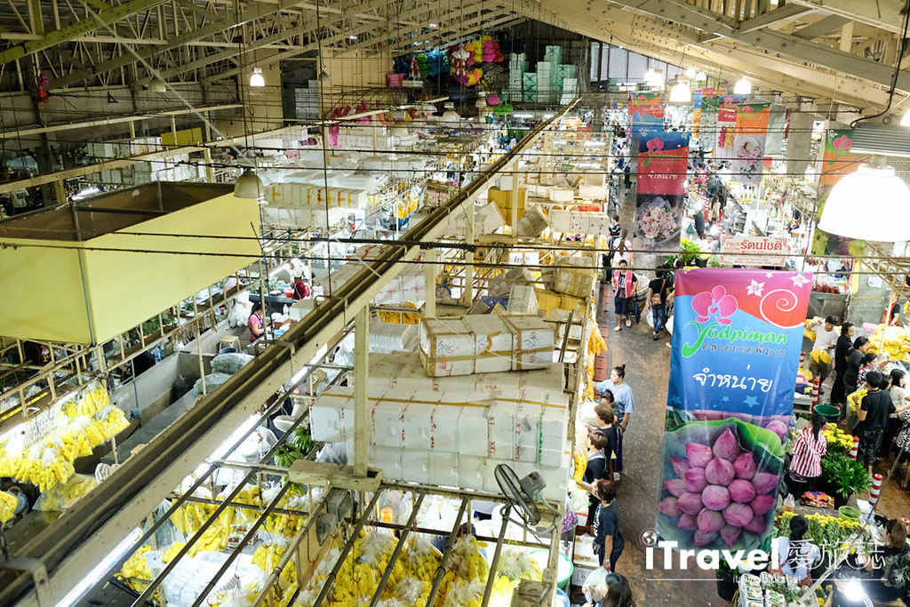 曼谷帕空花市 Pak Khlong Talat Flower Market (27)