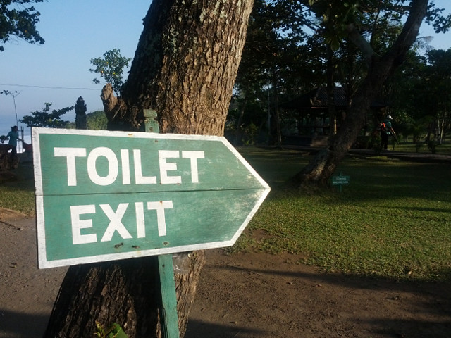 Toilet or Exit?