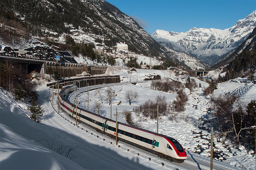 railroad alps switzerland nikon railway trains sbb svizzera alpi uri treni icn nikond5000 icnsbb