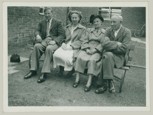 Group on bench