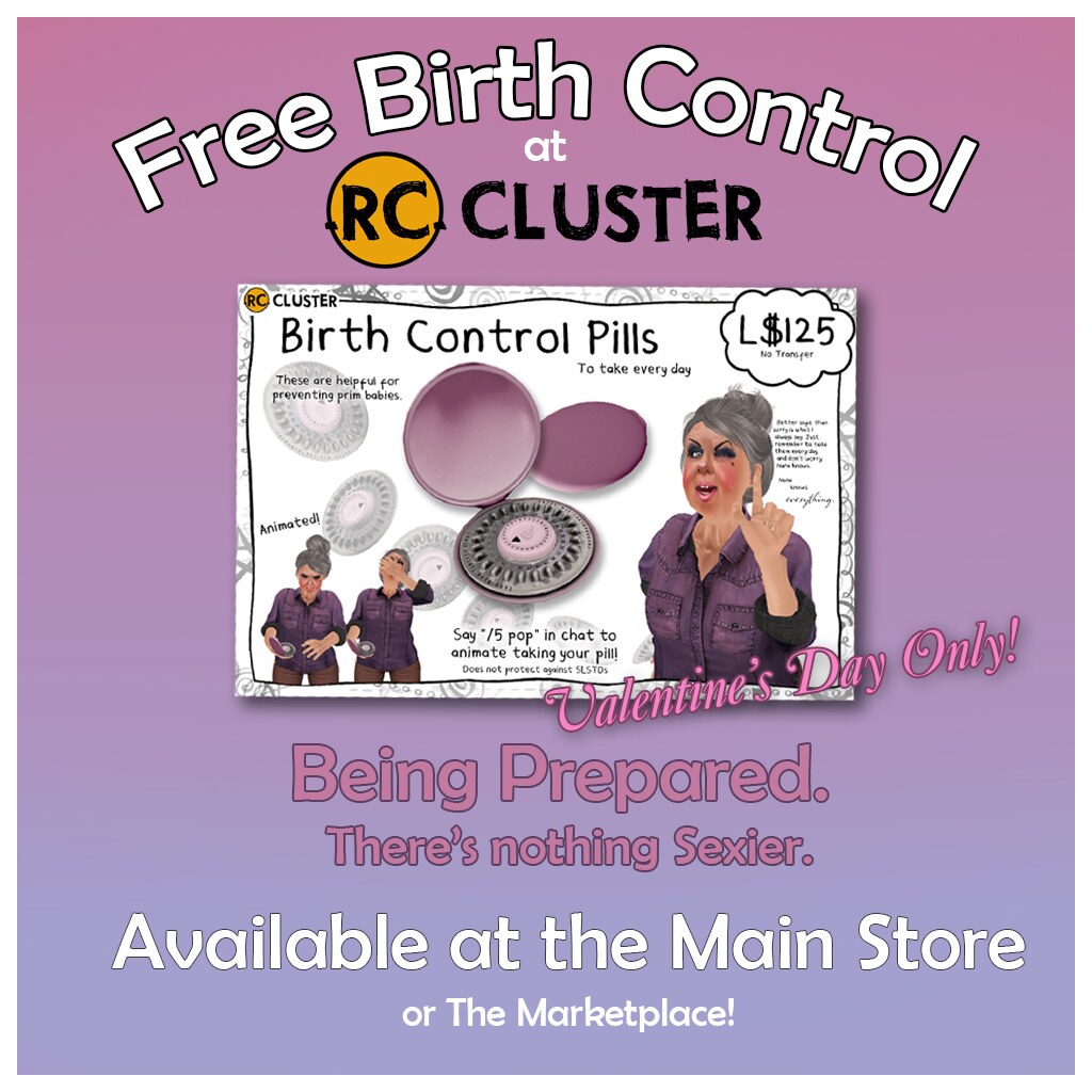 Free Birth Control - Valentine's Day Only! - SecondLifeHub.com