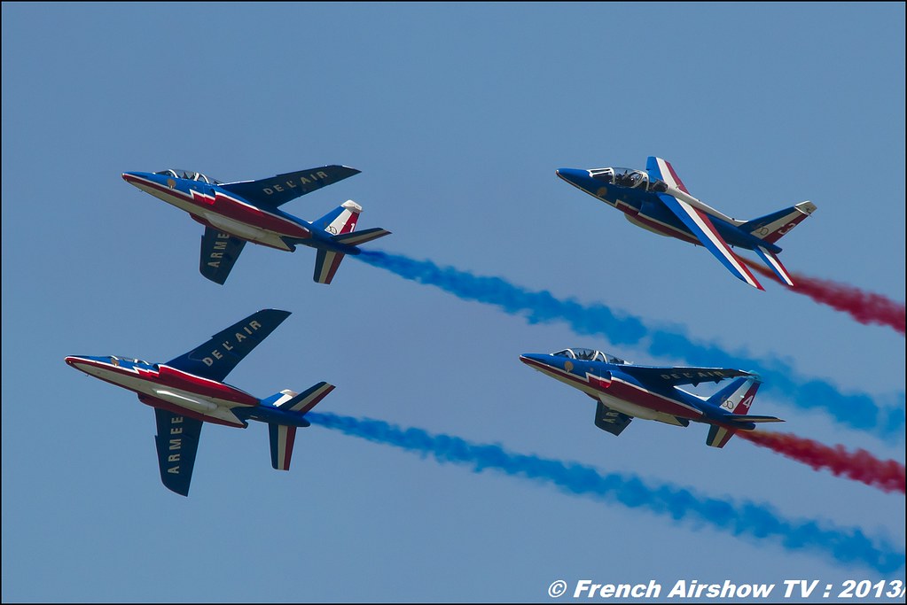 Patrouille de France: 60 ans, Salon BA-701, Meeting Aerien 2013