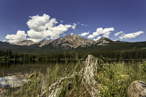 park mountain canada canon landscape jasper day pyramid wideangle national alberta rockymountains hdr 6d 1740mmf4l pwpartlycloudy