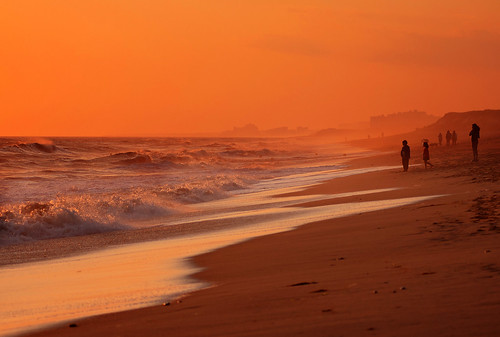 sunset sea holiday beach canon geotagged surf vendee geotag 40d canon40d platinumheartaward lapege