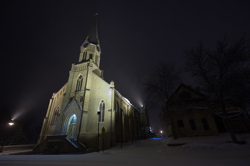 longexposure nightphotography church minnesota night landscape catholic unitedstates chaska