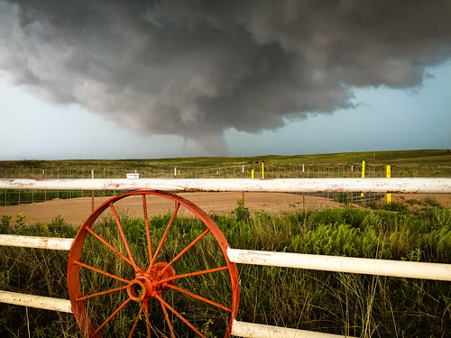 storm weather rural landscape texas thunderstorm tornado supercell