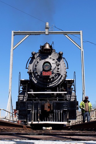 tennessee valley railroad museum tvrm southern railway sou 4501 282 steam locomotive summerville georgia train turntable