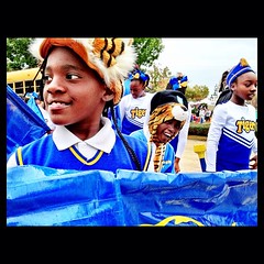 This school has my heart. And it's not why you think. #queensboroughelementary #drumcorp #americansouth