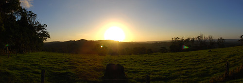 sunset panorama au australia lookout qld queensland gus ravensbourne beutel