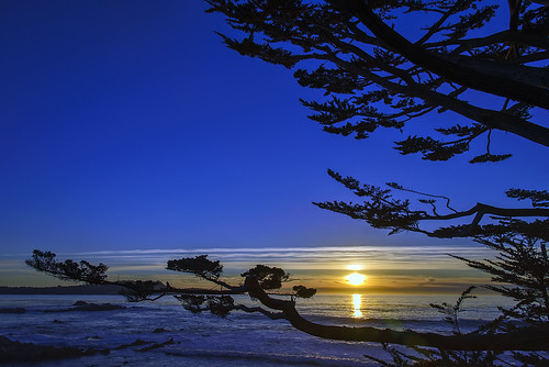 ocean california sunset west night lens drive coast nikon pacific clear 17 nikkor f4 mile d600 24120mm