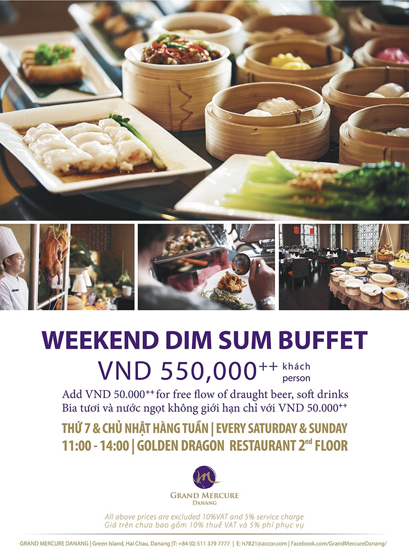 Grand Mercure Danang - Weekend Dim Sum Buffet