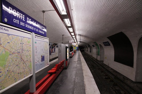 Metro Station: Porte de la Villette: Paris: August 2012 v4