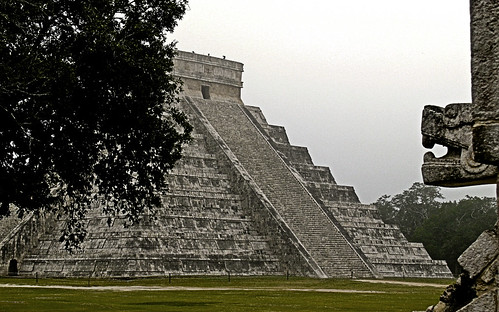 mexico maya yucatan mexique pyramide itza chitchen