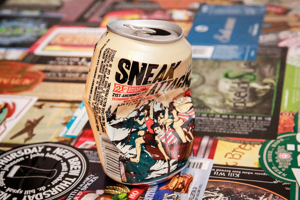 New Brew Thursday : Sneak Attack : 21st Amendment Brewery