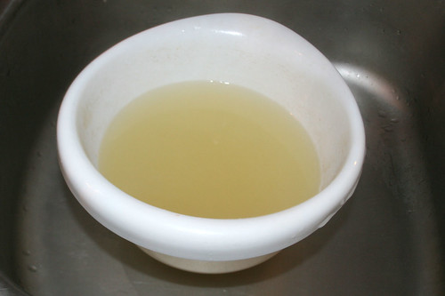 38 - Kochwasser auffangen / Catch and keep cooking water