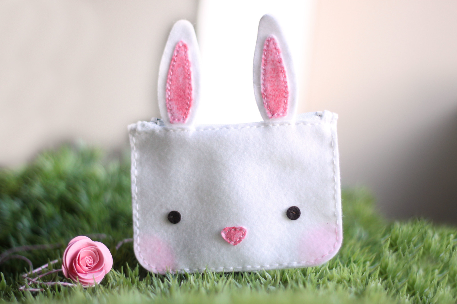 bunny coin purse