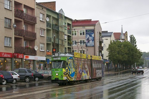 tram poland polska polen streetcar kassel 265 gt6 358 linie1 tramwaje wegmann trambahn gorzów strasenbahn landsberganderwarthe sechsachser mzkgorzów