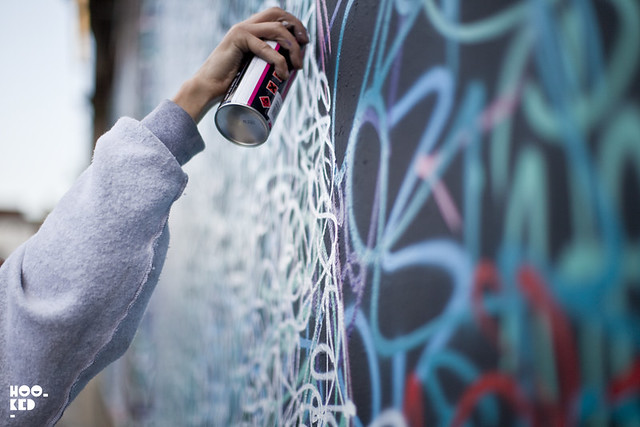 Brazilian street artists Mateus Bailon and Rafael Sliks invade London