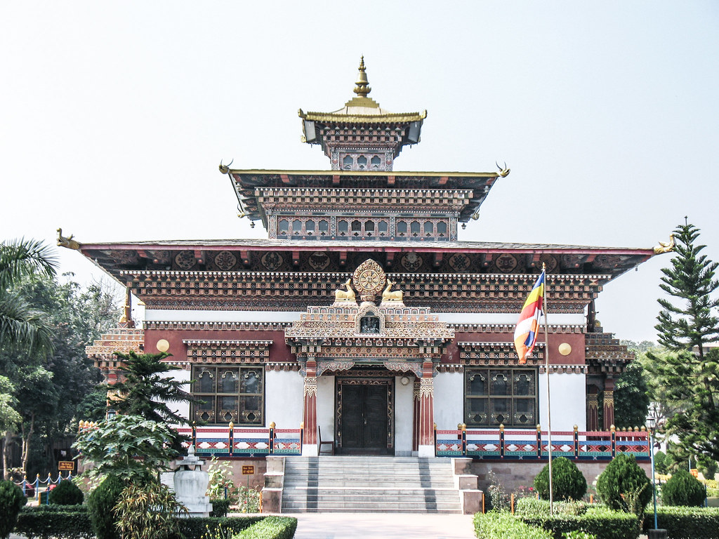Bhutan Temple at Bodhgaya