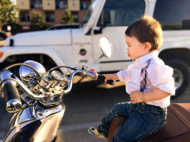 cute & little blog | motorcycle riding | dylan 22 months