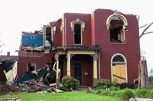 2003 house storm ruins tennessee jackson historical tornado destroyed italianate