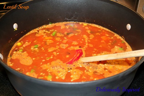 Lentil Soup - finished