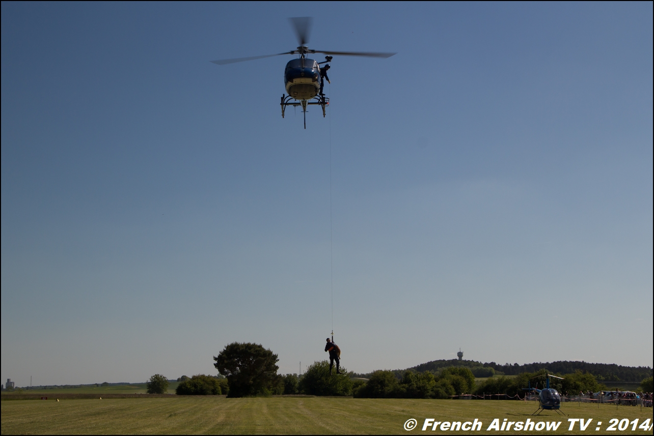 Ecureuil AS 350 Gendarmerie, Meeting Aerien Til Chatel 2014