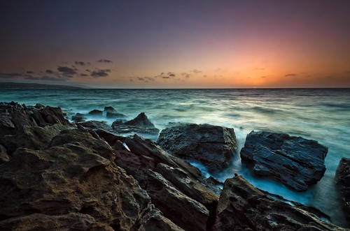 longexposure sunset rocks mornington portphillipbay