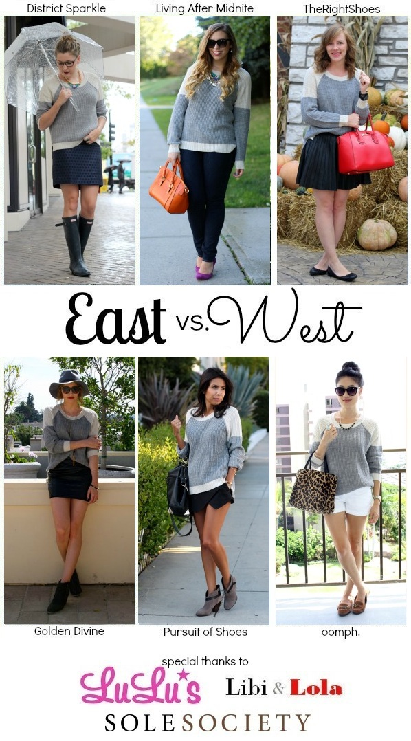Living After Midnite: East vs. West Style: Chunky Knits
