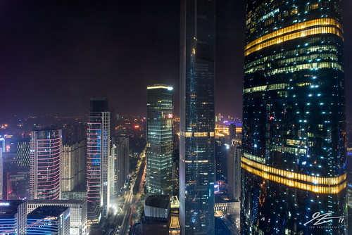 tianhe guangzhou photography architecture supertall ifc skyscraper tower city cityscape skylinenight evening longexposure china sony a7r voigtlander 21mm ultron hdr highdynamicrange