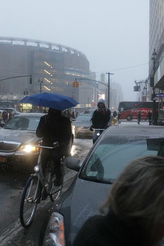 Snow #bikeNYC Dutch Style