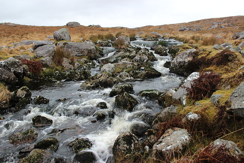ireland mountain motion water river waterfall rocks stream cogalway connemara bog h20 eos600d