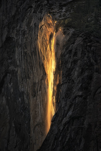 california sunset yosemite yosemitenationalpark february horsetailfalls 2014 firefalleffect