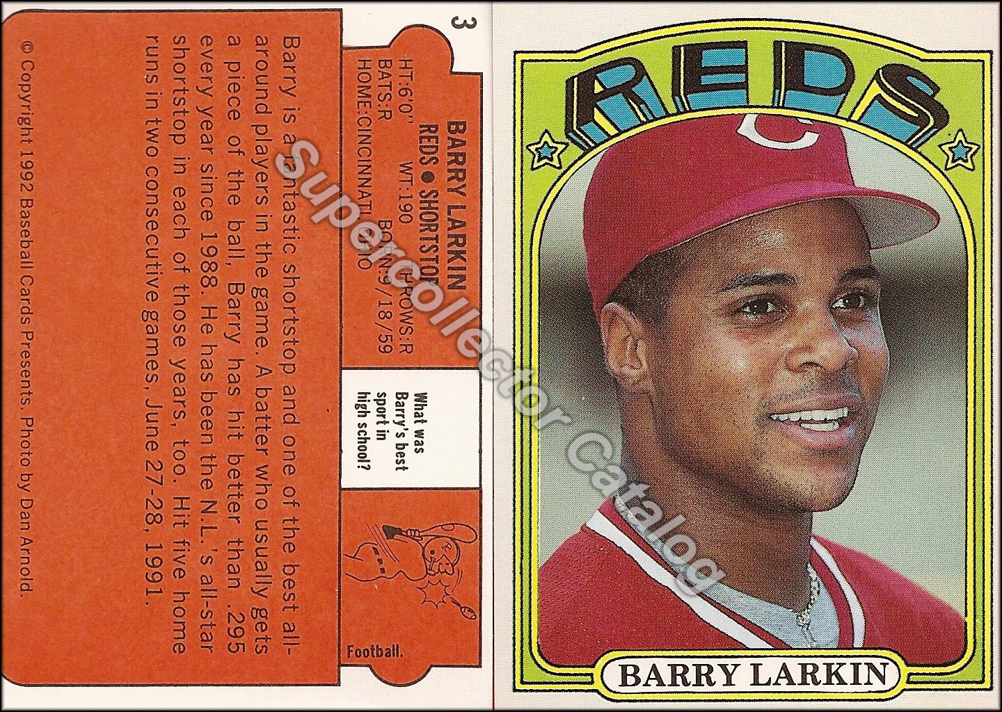 1992 Baseball Cards Presents ('72 Topps)