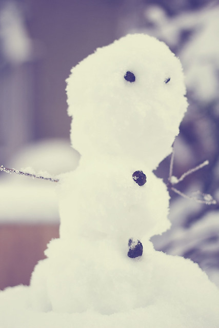 Tiny snowman