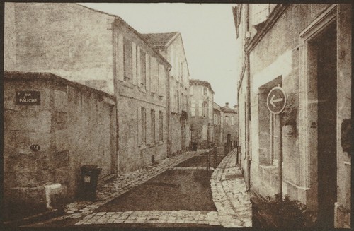 street cognac calotype saltedpaperprint saltpapir