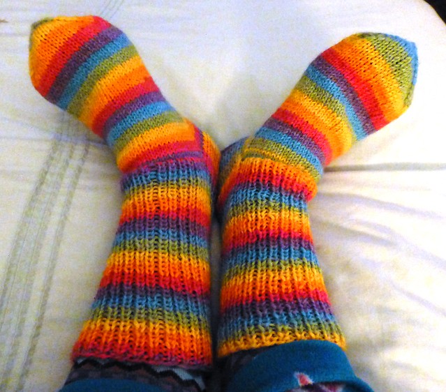 Knitted Socks from Teje