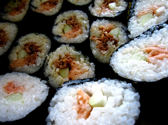 Melissa's own-made sushi
