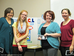 Student Marketing Presentations at the Reeves College Lethbridge Campus - Presentation Went Well