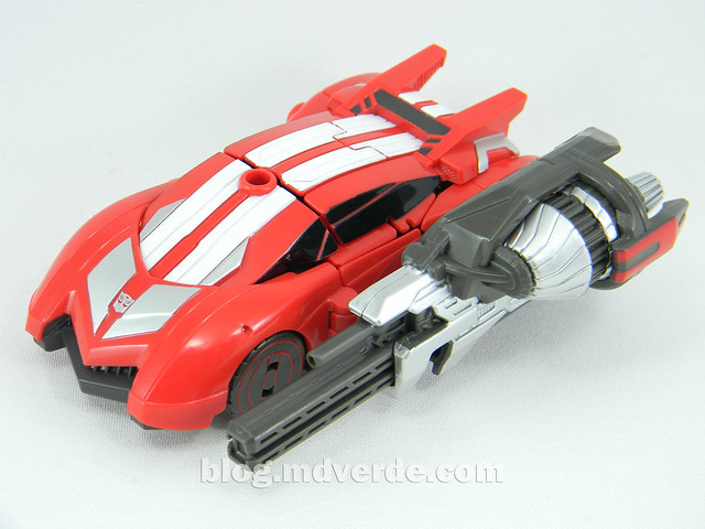 Transformers Sideswipe Deluxe - Generations Fall of Cybertron Edition - modo alterno