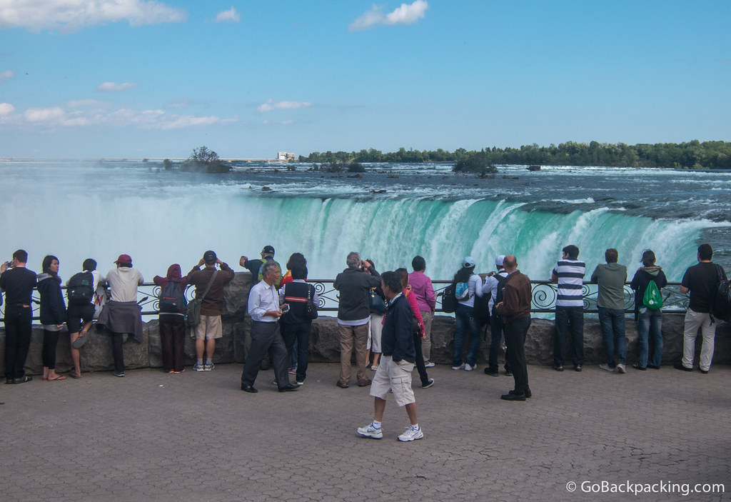 Horseshoe Falls as seen from the Canadian side