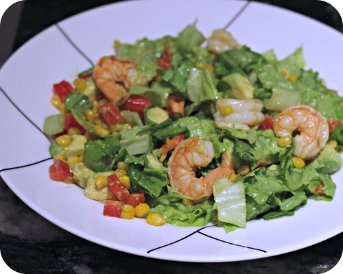 Shrimp Fajita Salad